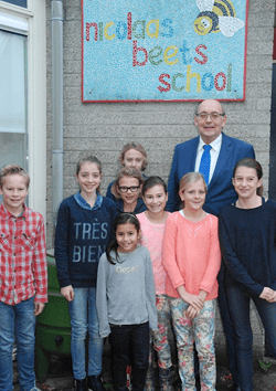 Deelnemers aan de Energy Battle doen waarover in Parijs werd gesproken: energie besparen!