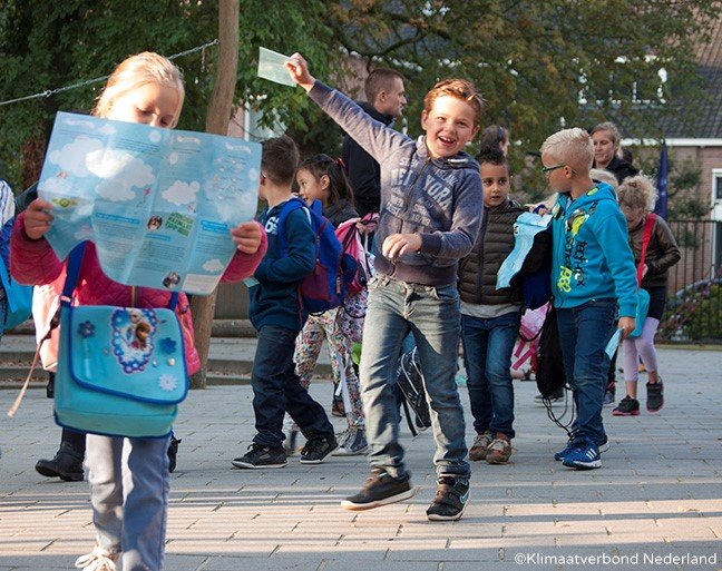 CO2-uitstoot beperken door gedragsverandering: ruim 21.000 kinderen gaan voorop