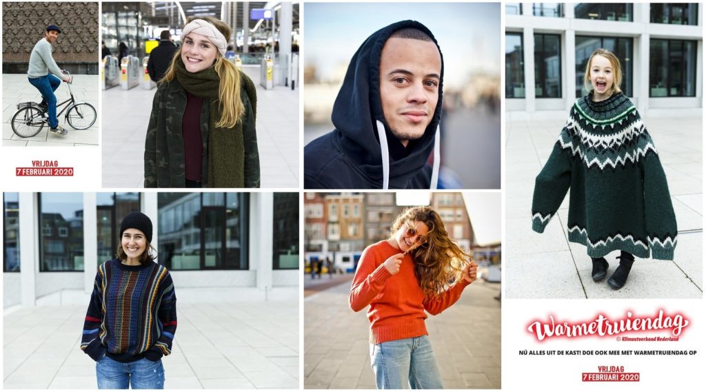 Warmetruiendag op 7 februari grootste klimaatactie