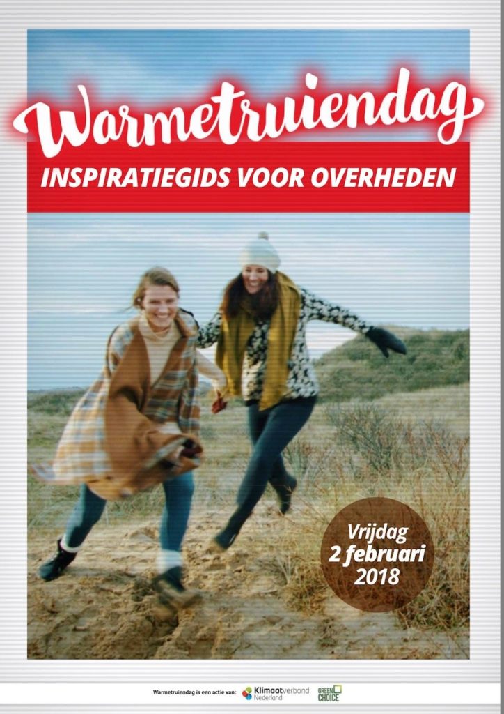 Handige inspiratiegids Warmertruiendag voor overheden