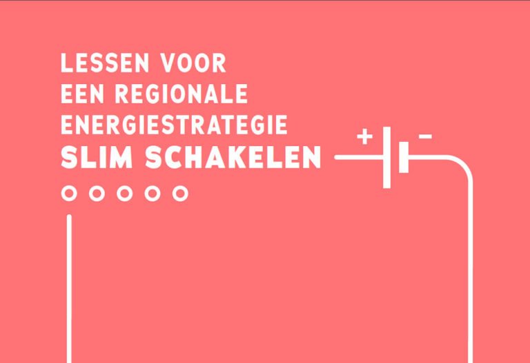 Slim schakelen – Lessen voor regionale energiestrategie