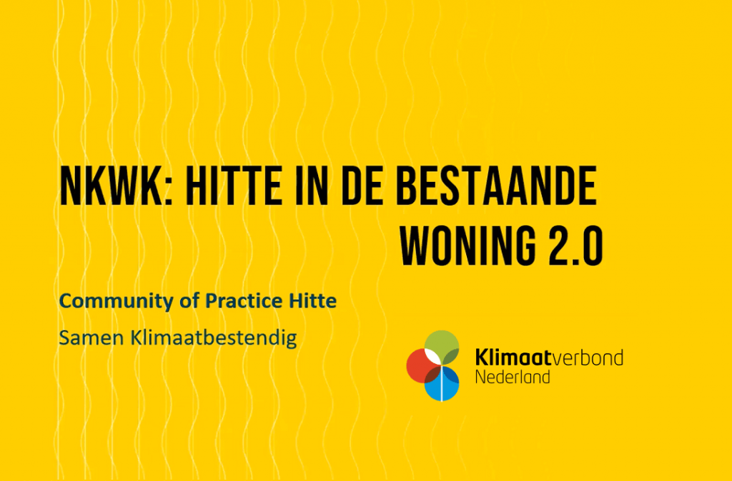 Webinar - Hitte in bestaande woningen 2.0 - Coöperatie LEO NKWK