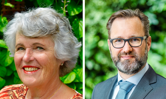 Margreet van Gastel en Mark Wit - Bestuur Coöperatie LEO